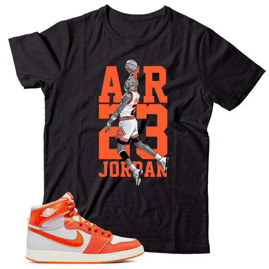 Jordan 1 Syracuse t shirt