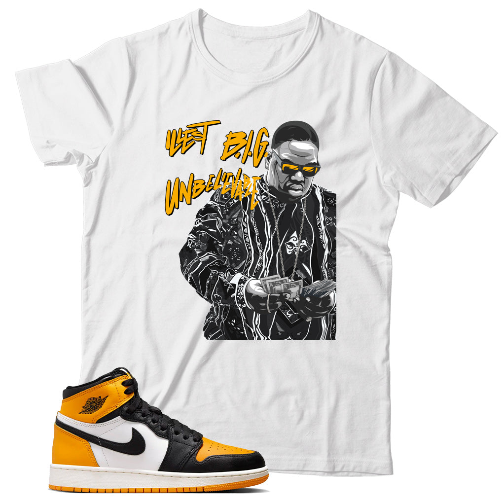 Jordan 1 Taxi shirt