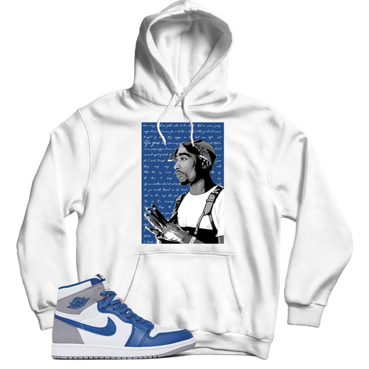 Jordan 1 True Blue hoodie