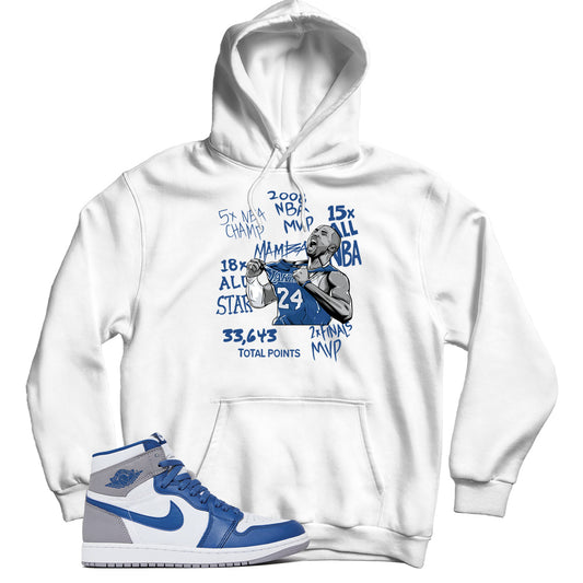 Jordan 1 True Blue hoodie