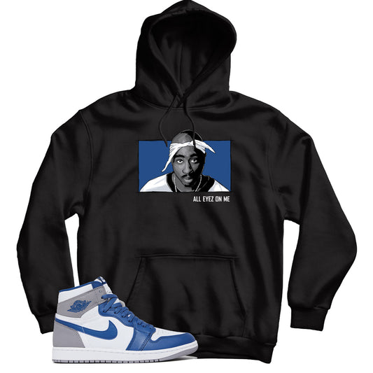 Jordan 1 True Blue hoodie