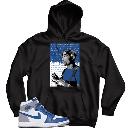 Jordan 1 True Blue hoodie