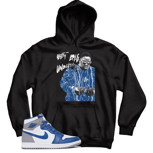 Jordan 1 True Blue hoodie