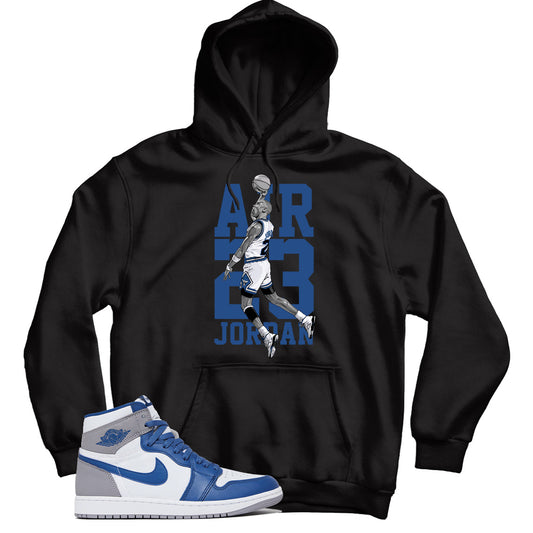 Jordan 1 True Blue hoodie