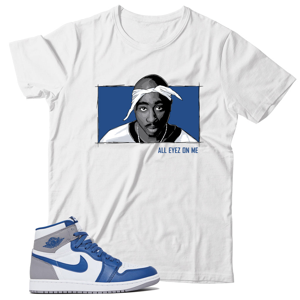 Jordan 1 True Blue shirt