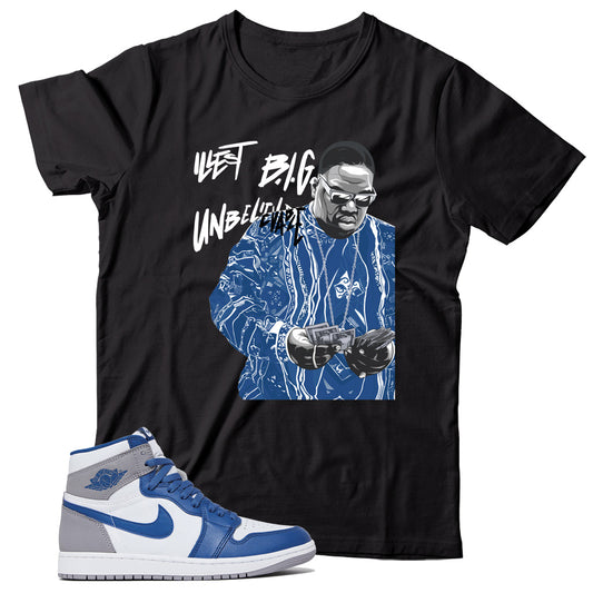 Jordan 1 True Blue shirt