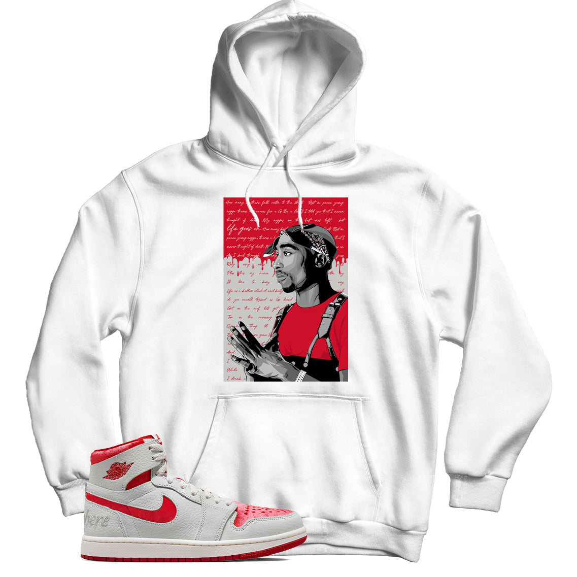 Jordan 1 Zoom Valentine’s Day hoodie