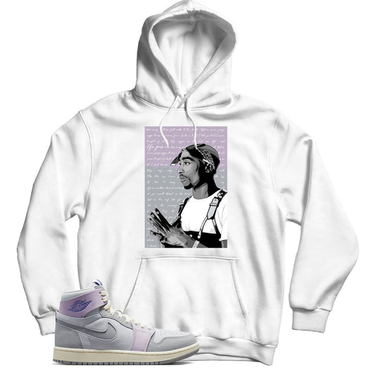Jordan 1 Zoom Grey Purple hoodie