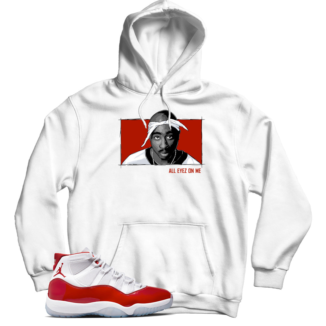 Jordan 11 Cherry hoodie