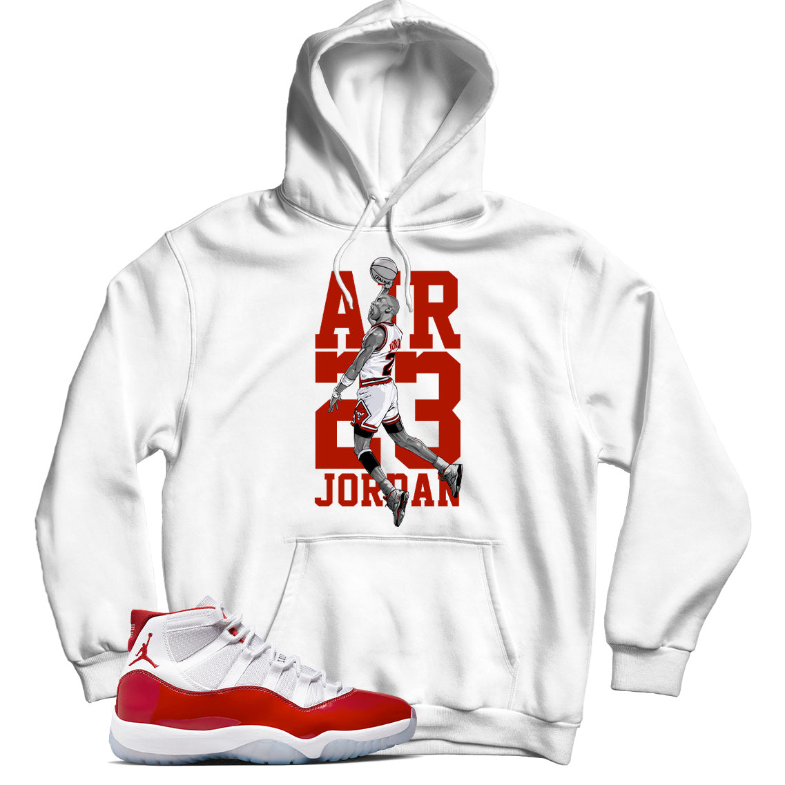 Jordan 11 Cherry hoodie