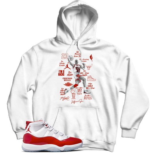 Jordan 11 Varsity Red hoodie