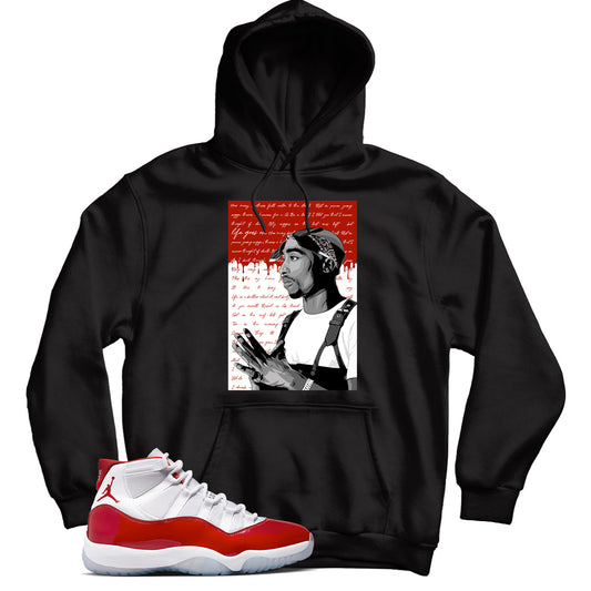 Jordan 11 Varsity Red hoodie