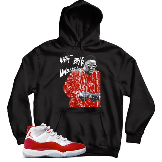 Jordan 11 Varsity Red hoodie