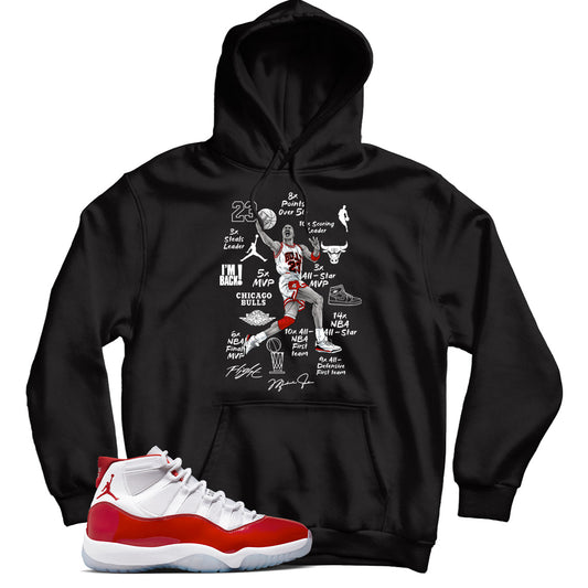 Jordan 11 Cherry hoodie