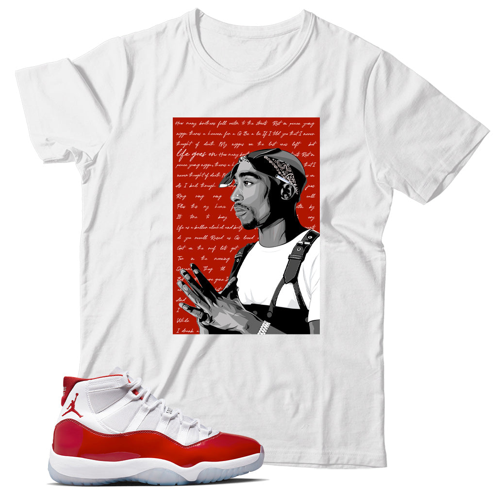 Jordan 11 Cherry shirt