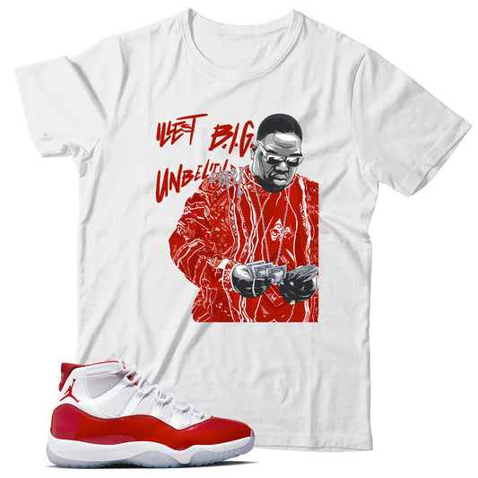 Jordan 11 Cherry shirt