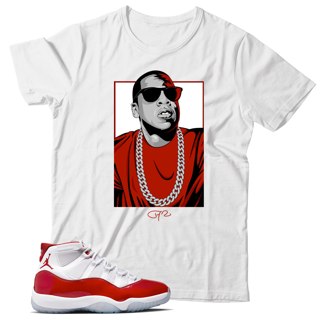 Jordan 11 Cherry shirt