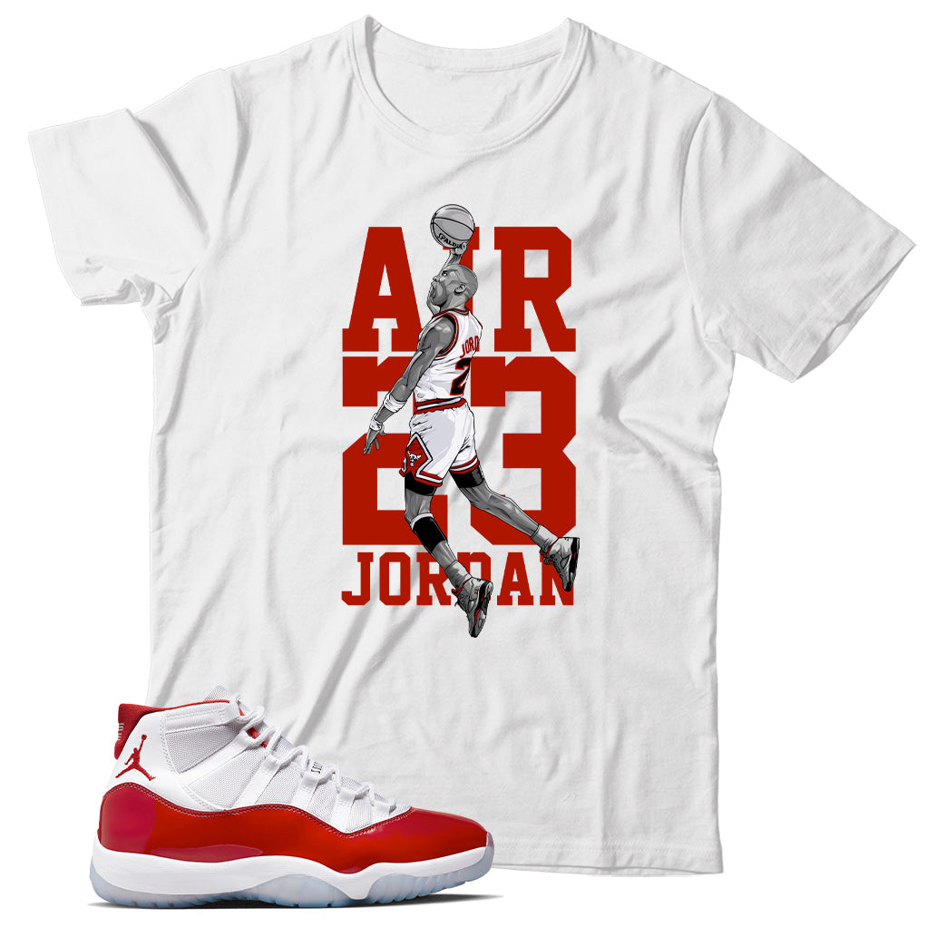 Jordan 11 Cherry shirt