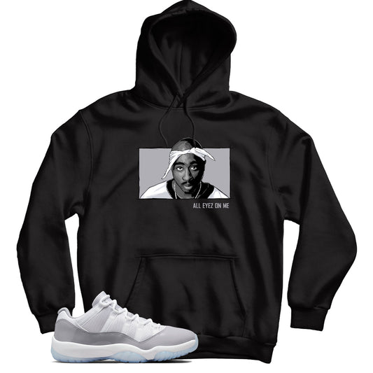 Jordan 11 Low Cement Grey Hoodie