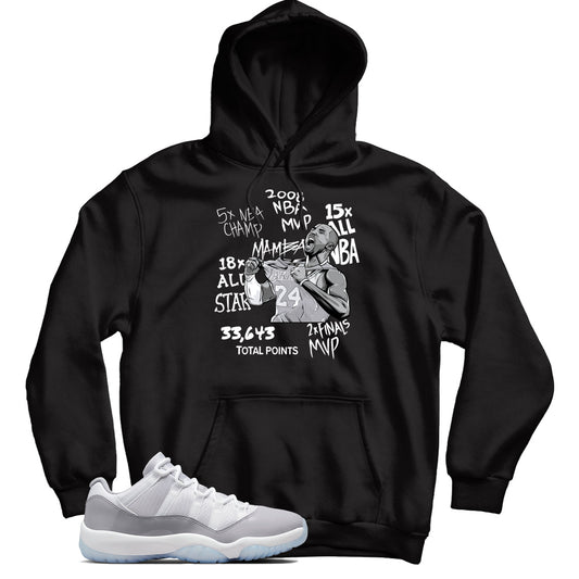 Jordan 11 Low Cement Grey Hoodie