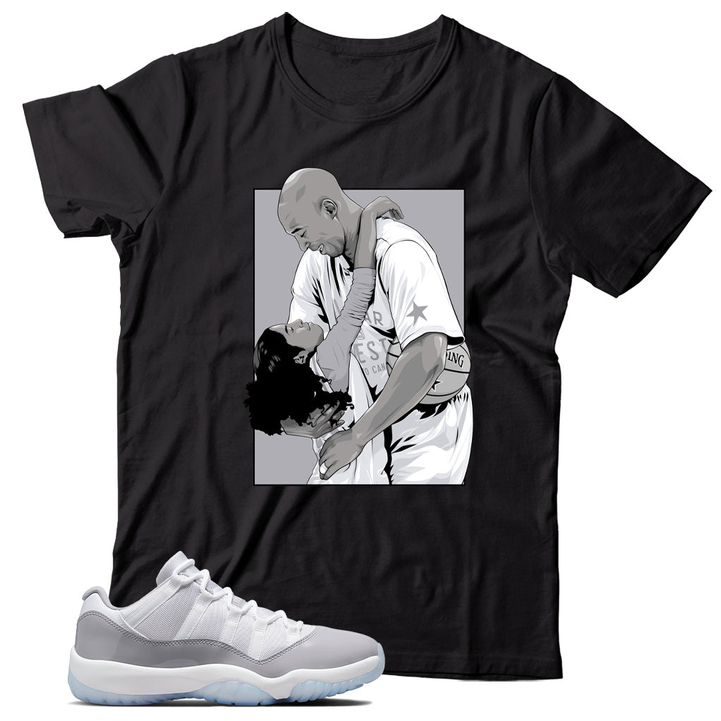 Jordan 11 Low Cement Grey Shirt