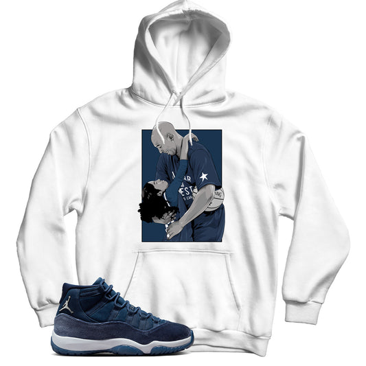 Jordan 11 Midnight Navy hoodie