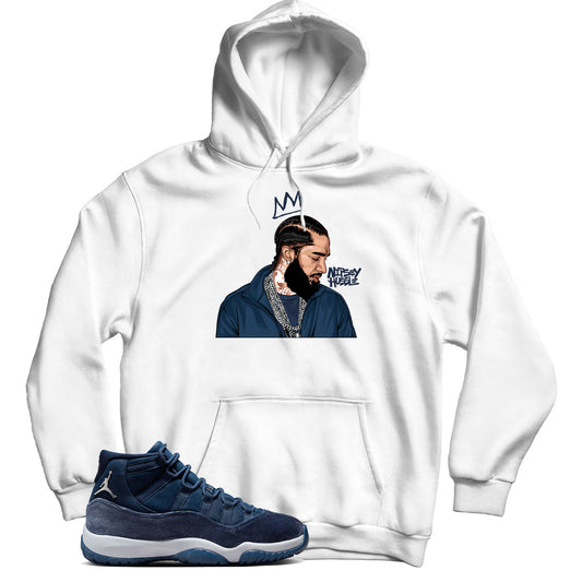 Jordan 11 Midnight Navy hoodie