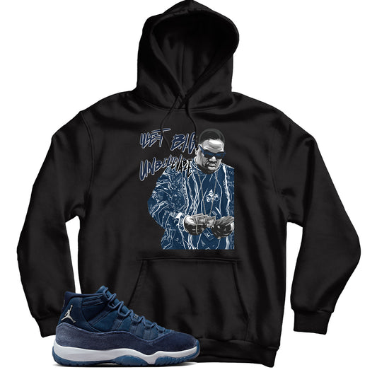 Jordan 11 Midnight Navy hoodie