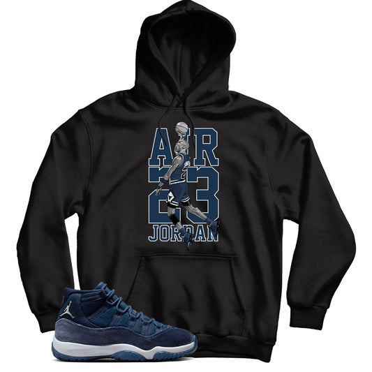 Jordan 11 Midnight Navy hoodie