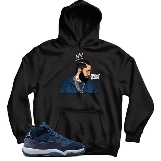 Jordan 11 Midnight Navy hoodie