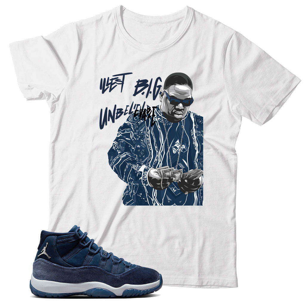 Jordan 11 Midnight Navy shirt