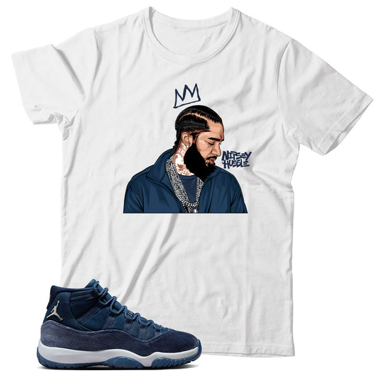 Jordan 11 Midnight Navy shirt