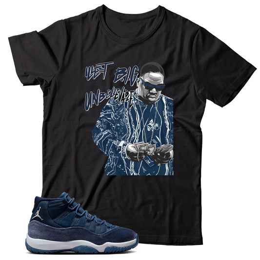 Jordan 11 Midnight Navy shirt