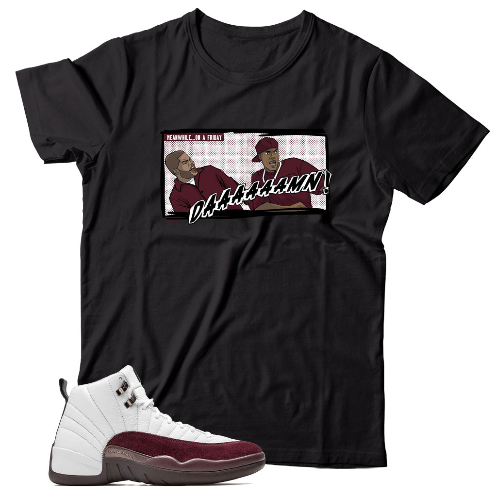 Jordan 12 A Ma Maniere White shirt