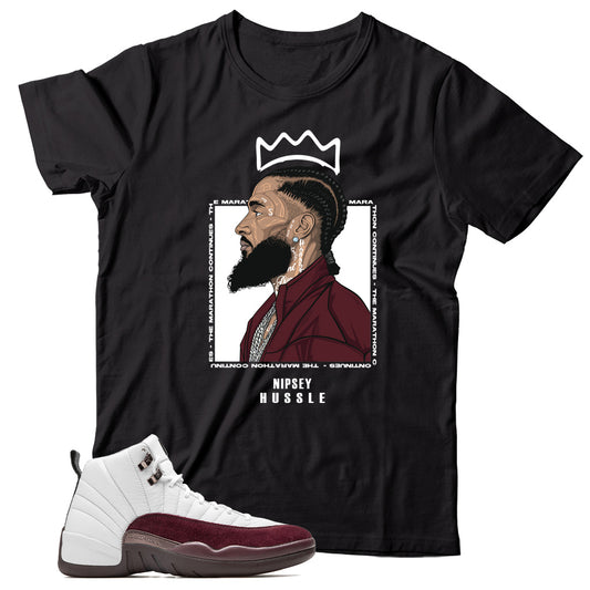 Jordan 12 A Ma Maniere White shirt