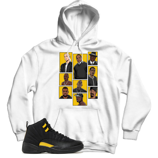 Jordan 12 Black Taxi hoodie
