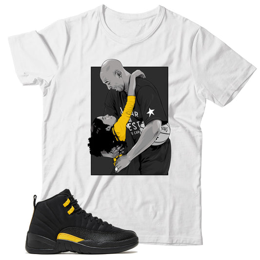 Jordan 12 Black Taxi shirt