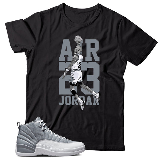 Jordan 12 Stealth shirt
