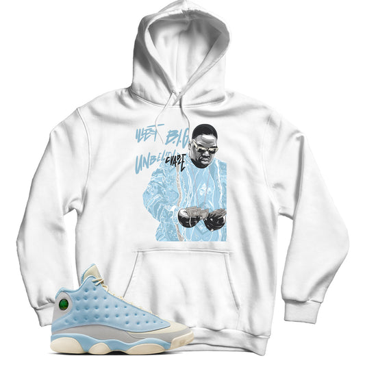 Jordan 13 Celestine Blue hoodie