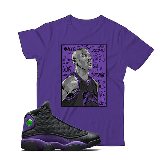 Court Purple 13 shirt