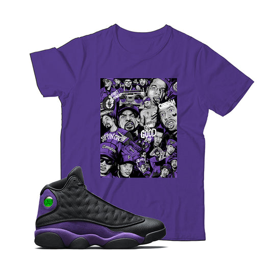 Court Purple 13 shirt