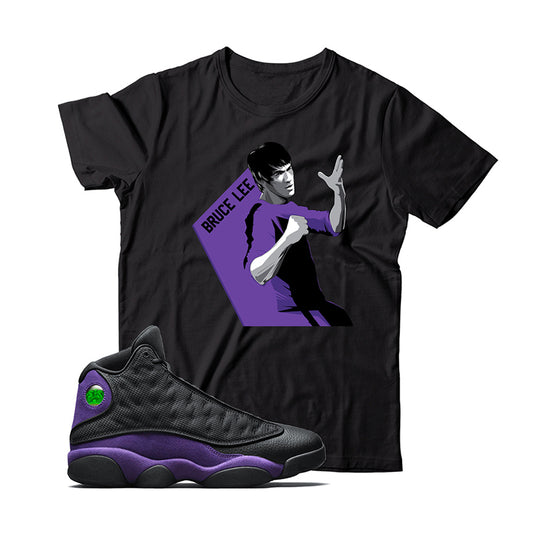 jordan 13 Court Purple shirt