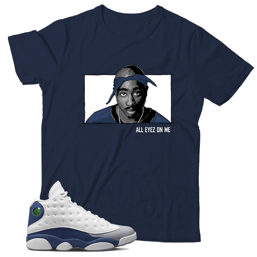 Jordan 13 French Blue shirt