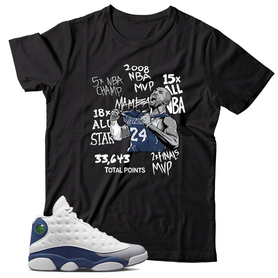 Jordan 13 French Blue shirt