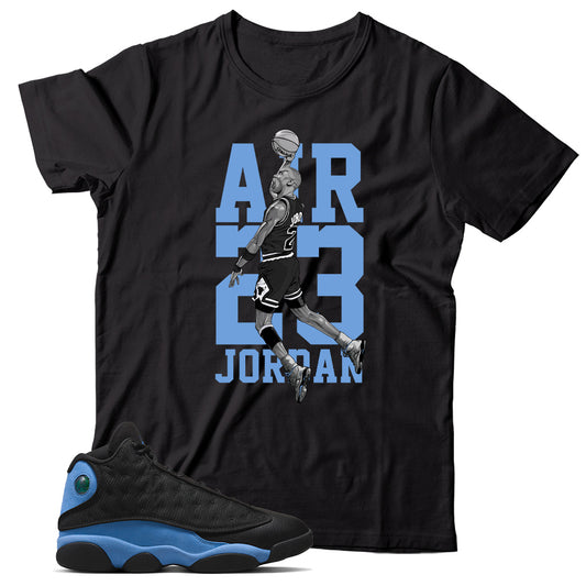 Jordan 13 University Blue shirt