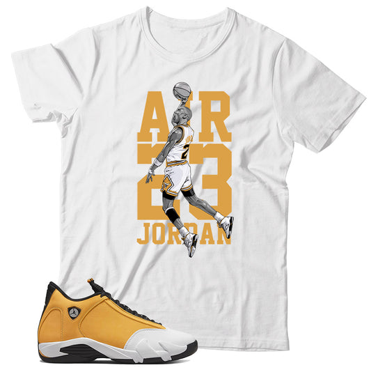 Jordan 14 Ginger shirt