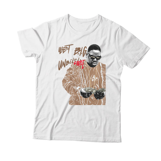 Biggie T-Shirt Match Jordan 14 Winterized (White)