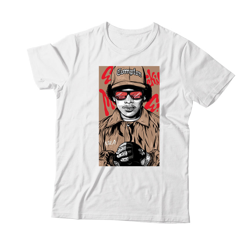 Eazy T-Shirt Match Jordan 14 Winterized (White)