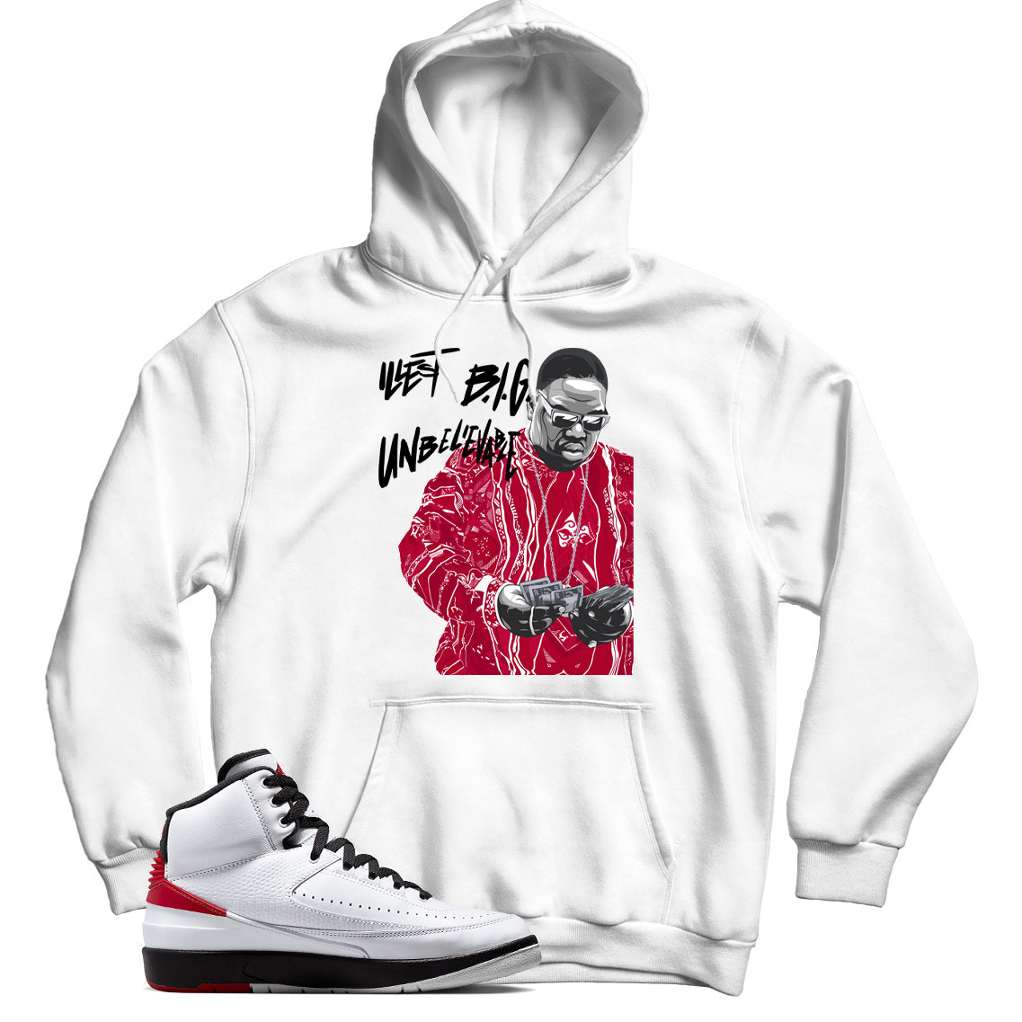 Jordan 2 Chicago hoodie