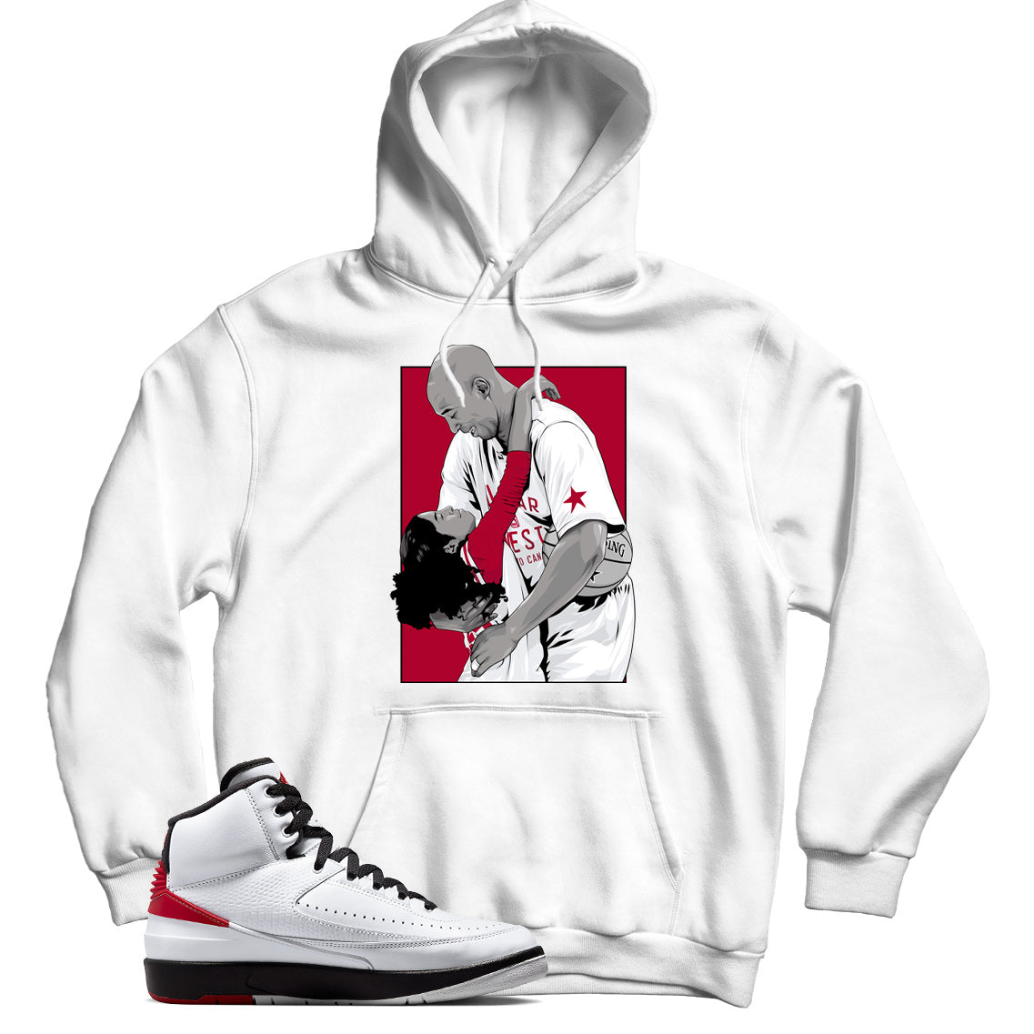 Jordan 2 Chicago hoodie